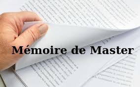 Mémoire de master